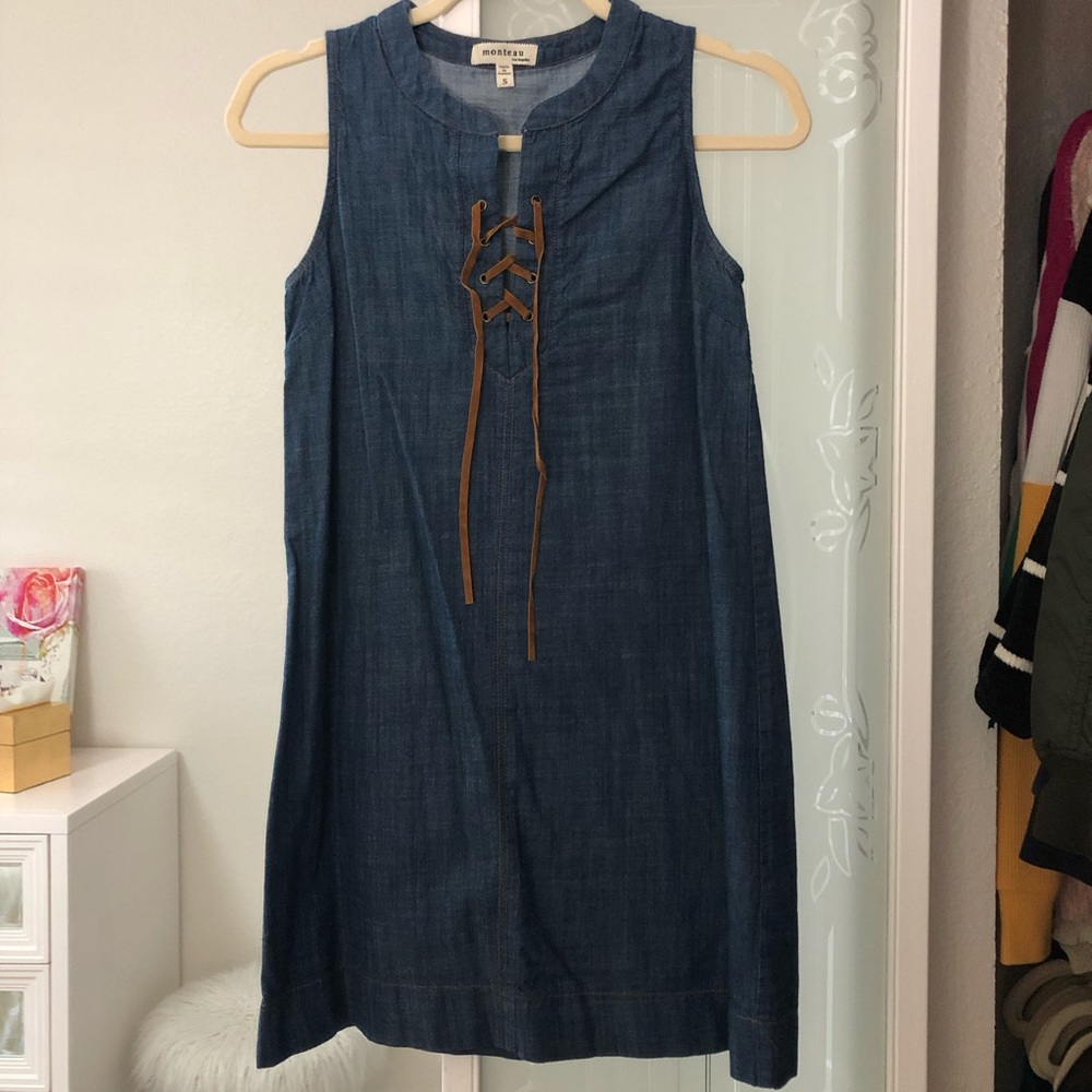 Monteau Denim Dress